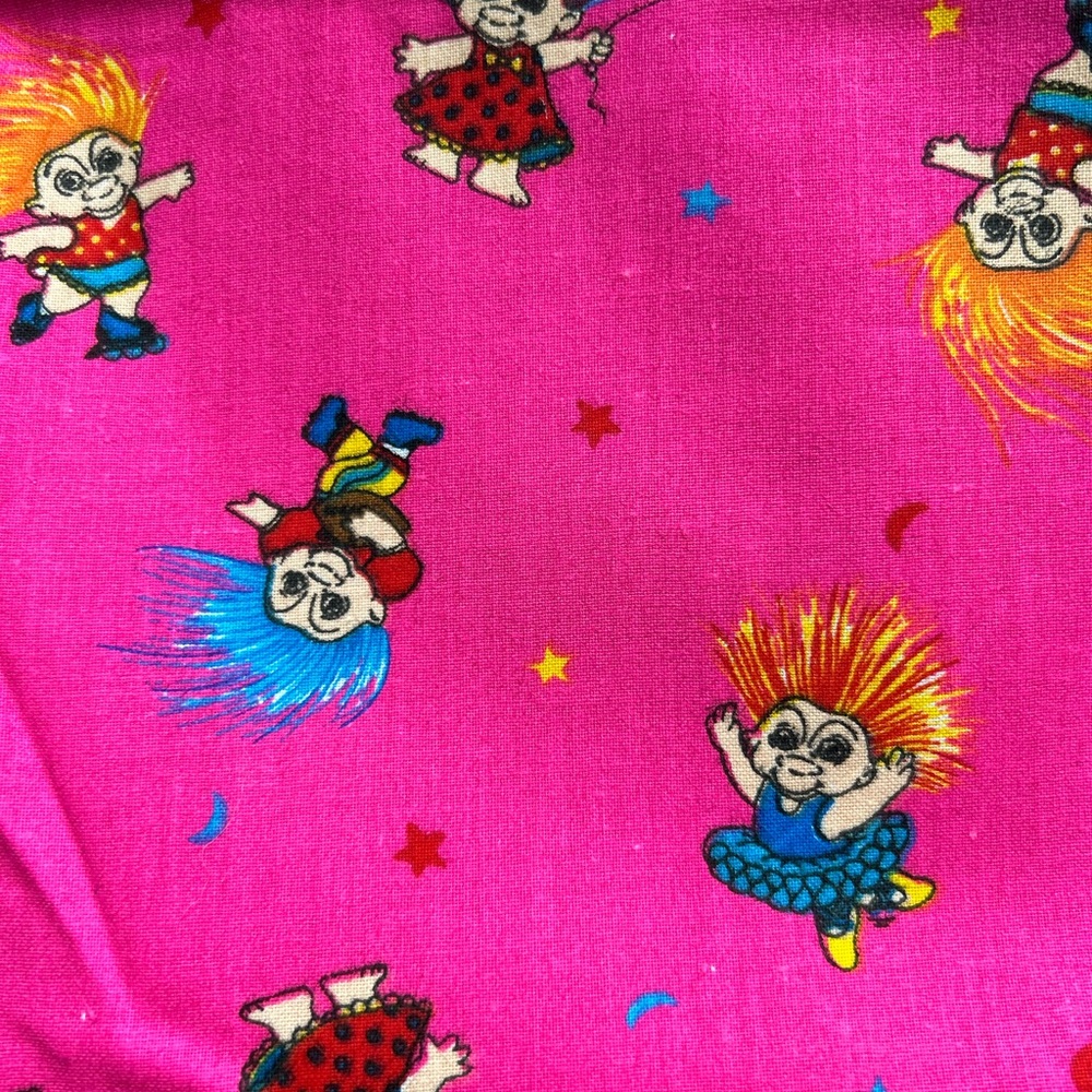 Vintage California Trolls fabric